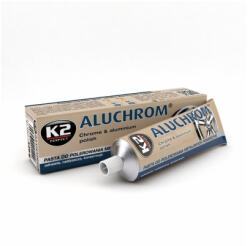  Pasta polish K2 Aluchrom 120 g pentru curatare si lustruire crom si aluminiu (131022-10)