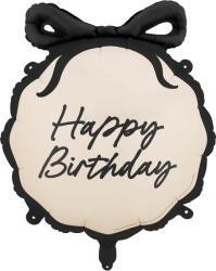 PartyDeco Balon din folie - Happy Birthday 47, 5 x 45 cm