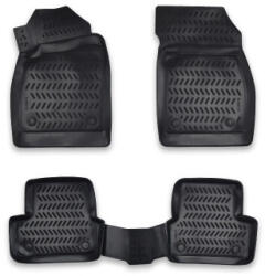  Set covoare cauciuc tip tavita pentru Opel Astra J (2010-2019), 4 piese, negru (191022-47)