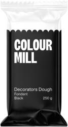 Colourmill Pastă de zahăr pentru acoperire și modelare Colour Mill - Negru 250 g