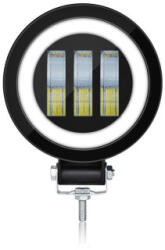  Proiector LED auto 30W cu Angel Eyes DRL, lumina alba, 12-24V (ZC-4RO) (010225-5)