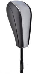  Maner schimbator viteze BMW pentru cutie automata, tija lunga 85 mm, negru-argintiu SC-80 (170625-10)