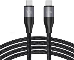LITO Cablu USB Type-C la Type-C 100W, Încărcare Rapidă, Nylon Împletit, 1m Lito LD23CC