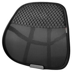  Suport lombar ergonomic pentru scaun auto si birou, plasa elastica, negru (230925-5)