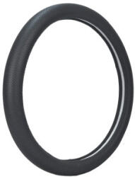  Husa volan perforata din imitatie piele, marimea M (37-38 cm), neagra (131123-7)