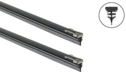  Lamele stergatoare universale ART, taiabile pana la 28 inch, set 2 bucati (TCT-2596)