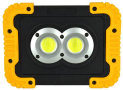  Lanterna reîncarcabila LED COB 12W, 350 lm, cu stroboscop si 2 acumulatori 18650 (270221-3)