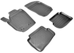  Set covorase auto din cauciuc tip tavita pentru Skoda Fabia 2007-2014, 4 buc (091119-42)