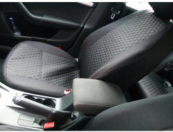 Set huse scaune dedicate Skoda Octavia 3 2017, fractionate, premium (080917-4)