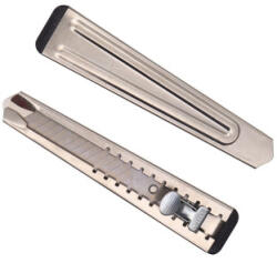  Cutter profesional metalic pentru folie si ambalare, cu blocare lama (Cod 1886) (100817-9)
