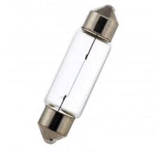  Set 10 becuri sofit 12V 5W 43x11mm, soclu SV8.5 pentru iluminare auto (TCT-3217)