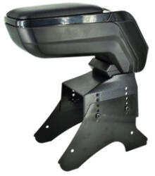  Cotiera auto universala premium neagra, reglabila, cu capac culisant si buzunare (161122-4)