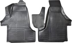  Covorase cauciuc tip tavita pentru VW Transporter T5/T6 (2003-2022), set 4 buc (100326-21)