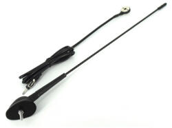  Antena auto universala AN301 44 cm cu talpa de prindere si cablu 1 m (100818-1)