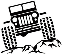  Abtibild auto 4x4 Vehicul, autocolant decorativ pentru exterior si interior (J108-13) (300923-12)