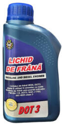  Lichid de frana DOT 3 Woil 500 ml pentru sisteme hidraulice, protectie anti-coroziune (171023-1)