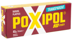  Adeziv epoxidic Poxipol transparent 14 ml, bicomponent pentru lipire si reparatii (120521-4)