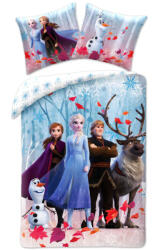  Disney Jégvarázs Leaf ágyneműhuzat 140×200cm, 70×90 cm (HAX606696) - eking