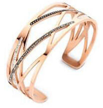  Victoria Rose gold színű fekete, fehér köves karkötő (VBNACA49960) - eking