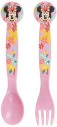  Disney Minnie Spring műanyag evőeszköz készlet - 2 darabos (STF74417) - eking