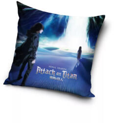  Attack on Titan Waterfall párnahuzat 40x40 cm Velúr (CBX241004AOT) - eking