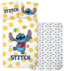  Disney Lilo és Stitch, A csillagkutya Dots gyerek, ovis ágyneműhuzat 100×135 cm, 40×60 cm (BRM021426) - eking