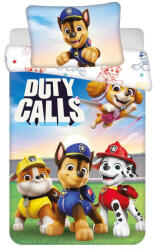  Mancs Őrjárat Duty Calls gyerek, ovis ágyneműhuzat 100×135cm, 40×60 cm (JFK128375) - eking