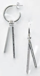  Victoria Ezüst színű köves fülbevaló (VBNAB77500) - eking