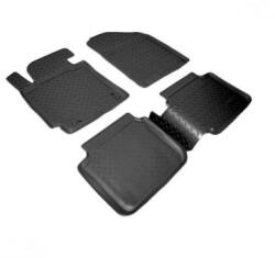  Set covorase cauciuc tip tavita pentru Hyundai Elantra 2010-2020, negre (071119-8)