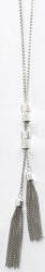 Victoria Ezüst színű fehér köves nyaklánc (VBNACA37682) - eking