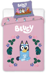 Bluey Blossom gyerek, ovis ágyneműhuzat 100×135cm, 40×60 cm (BRM022805) - eking