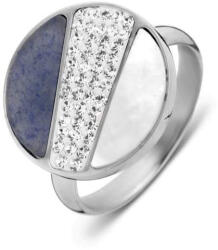  Victoria Ezüst színű köves, mintás gyűrű (VBKRZ13456) - eking