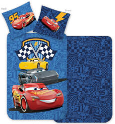 Disney Verdák Racing Crew gyerek, ovis ágyneműhuzat 100×135 cm, 40×60 cm (BRM023833)