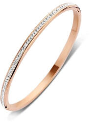  Victoria Rose gold színű fehér köves karkötő (VBKACA50860)