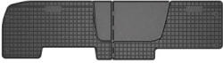  Covoare auto cauciuc El Toro pentru randul 2 Nissan Primastar 2006-2014, negre (110417-14)