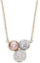  Victoria Rose gold színű színes köves nyaklánc (VBNACA52745) - eking