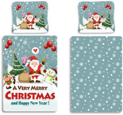  Karácsonyi Snowing ágyneműhuzat 140×200cm, 70×90 cm (BRM012066) - eking