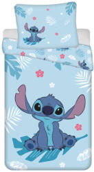  Disney Lilo és Stitch, A csillagkutya Blue ágyneműhuzat 140×200cm, 70×90 cm (JFK039519) - eking