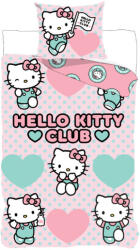  Hello Kitty Club gyerek, ovis ágyneműhuzat 100×135 cm, 40×60 cm (BRM024052) - eking