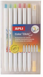 APLI Színes töltőceruza készlet, többszínű írásvonal, APLI "Color Click Mix (20550) - iroszer24