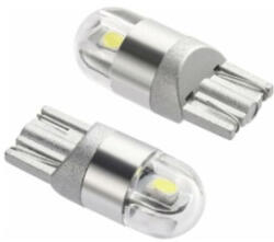  Set 2 becuri LED T10 Canbus 24V, alb, 2 SMD 3030 (cod HL) (131125-3)