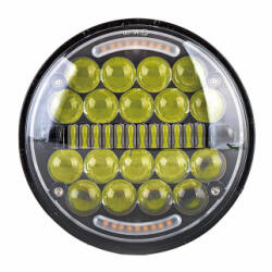  Proiector LED auto 90W cu 2 faze si DRL alb 6000K, 12-24V, IP67 (030321-5)