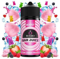 Bombo Bar Juice Hyper Boost Cotton Candy Fruits Ice 10ml/120ml