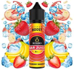 Bombo Bar Juice Hyper Boost Strawberry Banana Ice 5ml/60ml - boombvaping - 19,54 лв