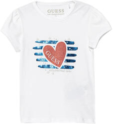 GUESS K T-Shirt Pentru copii K6RI15K6YW4 g011 pure white (K6RI15K6YW4 g011 pure white)