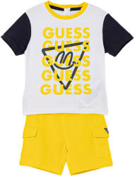 GUESS K Set Pentru copii Ss + Cargo I6RG15K8HM4 fm0p white/blue/yellow (I6RG15K8HM4 fm0p white/blue/yellow)