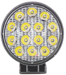  Proiector LED auto flood 42W, 12/24V, 60°, 6000K - 3780 lm (ART349) (040517-5)