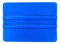  Racleta din plastic albastra pentru montaj folie auto si geamuri, 10x7, 5 cm (MR-60) (TCT-1241)