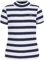 GUESS K T-Shirt Pentru copii Rib Ss J6RI27KB020 swns stripe white navy si (J6RI27KB020 swns stripe white navy si)