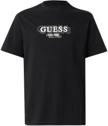 GUESS T-Shirt Ss Cn Embroidery Logo M6RI22K8FQ4 jblk jet black a996 (M6RI22K8FQ4 jblk jet black a996)